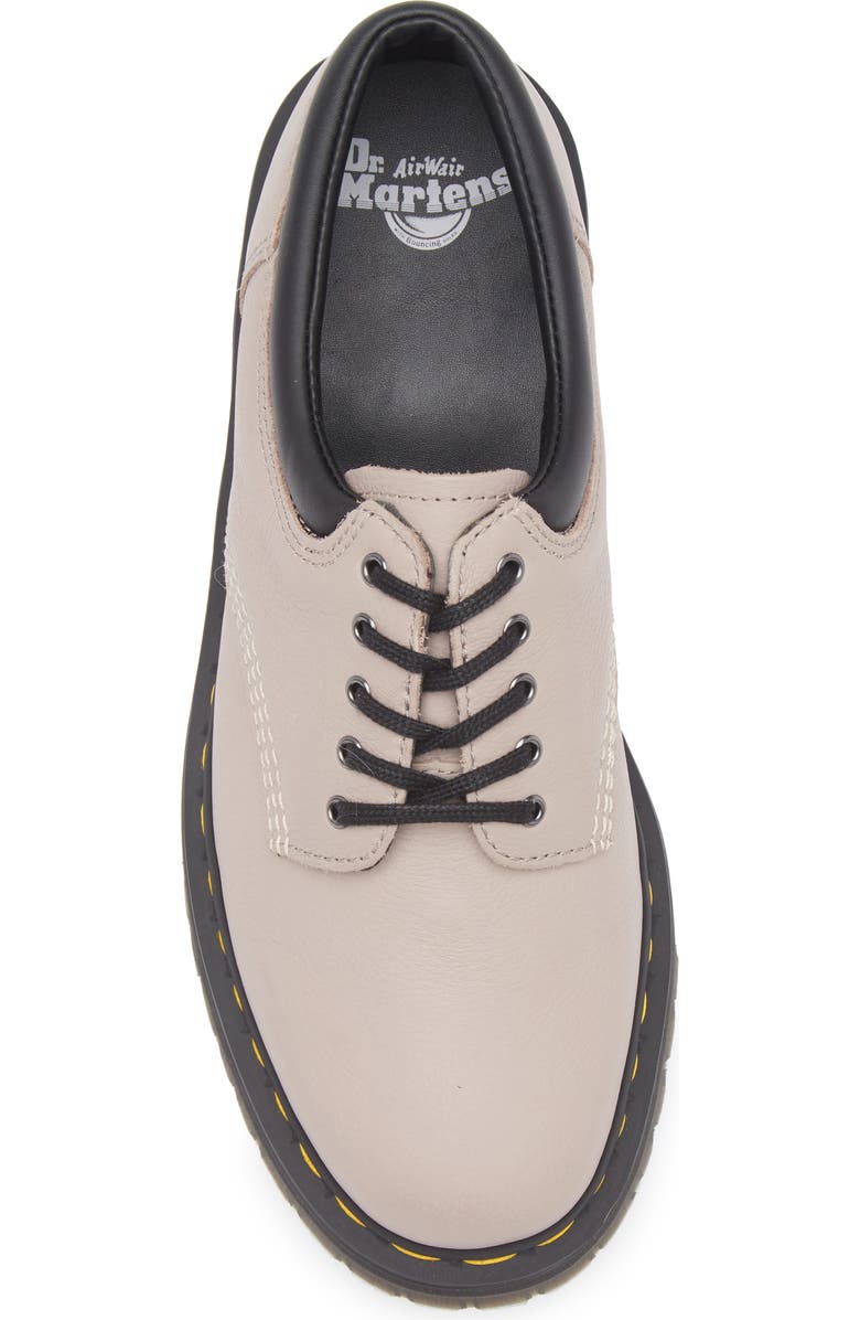 Dr. Martens 8053 Quad Smooth Platform Derby, Alternate, color, Vintage Taupe Pisa