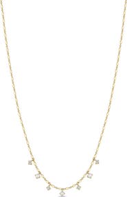 Zoë Chicco Diamond & Cultured Pearl Necklace