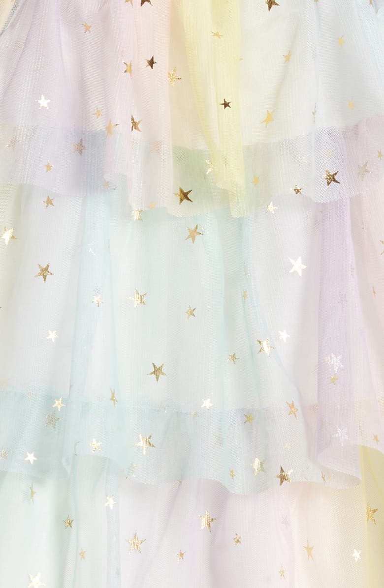 Mini Boden Kids' Tiered Tulle Dress, Alternate, color, 
