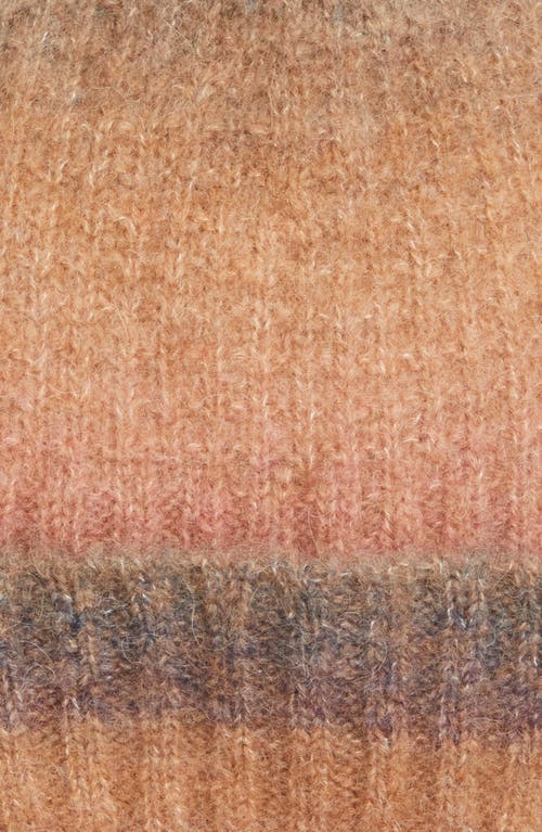 Palmes Baby Alpaca & Merino Wool Blend Beanie In Brown
