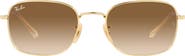 Ray-Ban 57mm Gradient Pillow Sunglasses