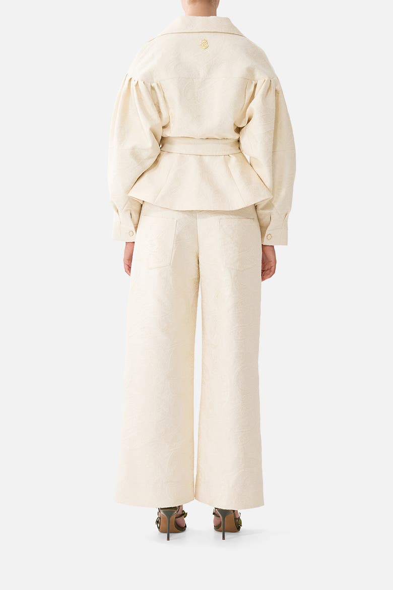 Collared Jacket With Belt, Alternate, color, Midsummer Masterpiece