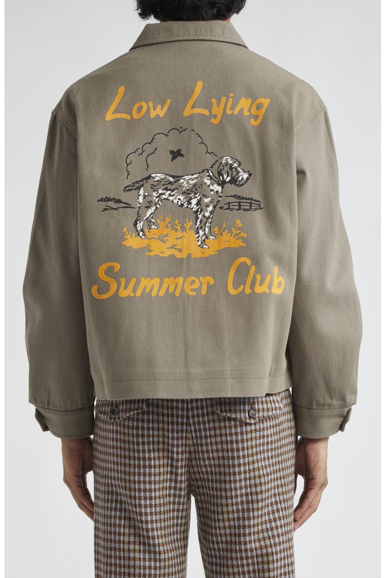 Low Lying Summer Club Jacket, Alternate, color, GREY