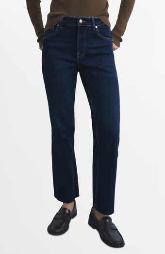 Sienna Raw Hem Crop Flare Jeans