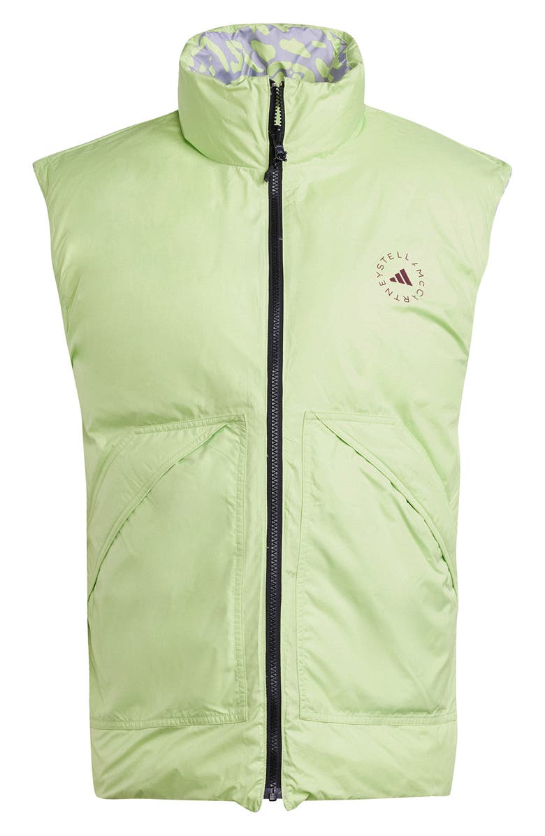adidas by Stella McCartney Reversible Puffer Vest, Alternate, color,
