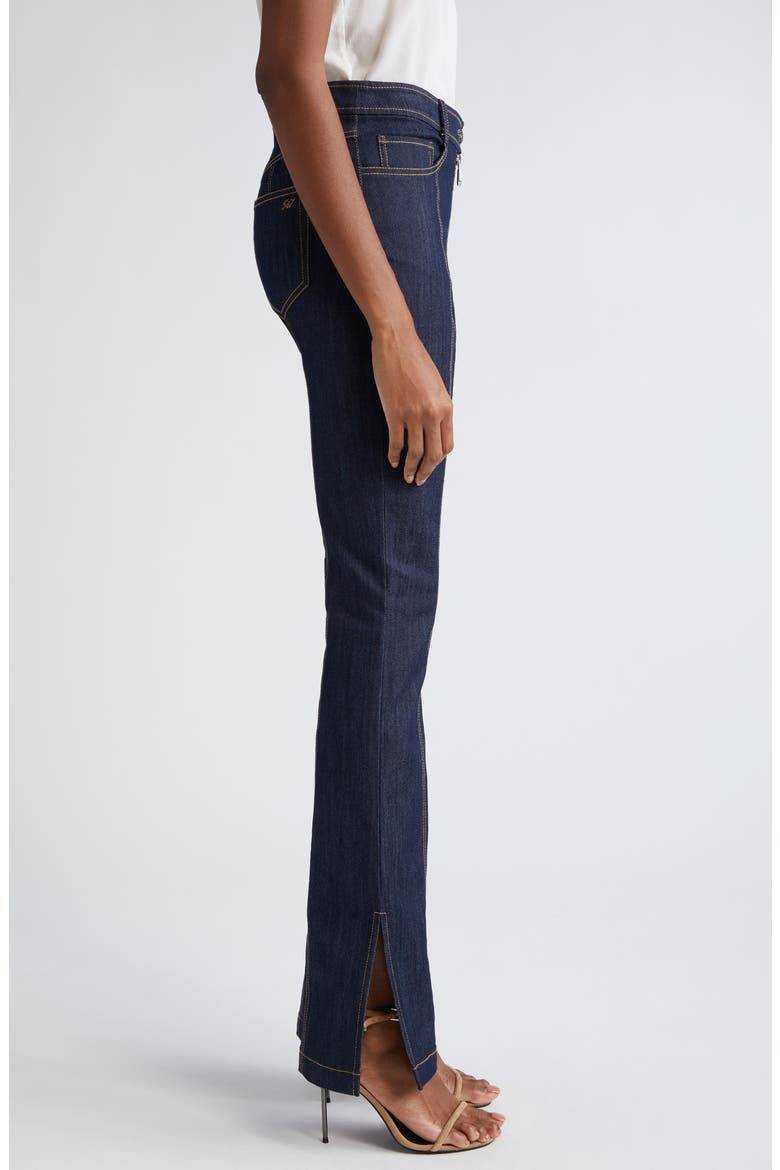 Pia Straight Leg Jeans, Alternate, color, INDIGO
