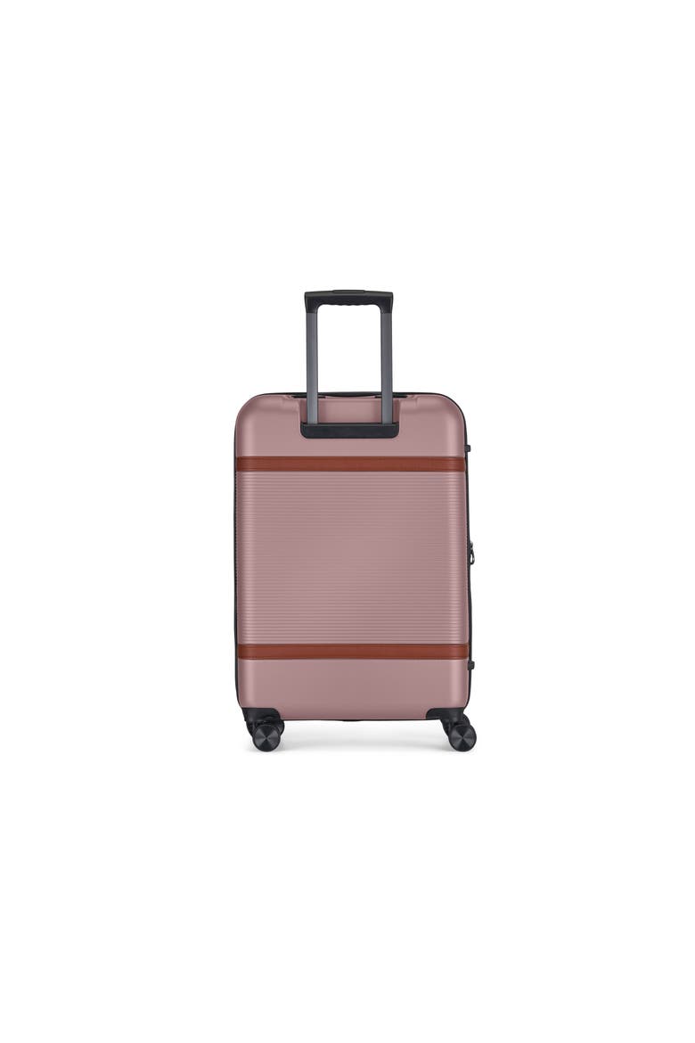 Wellington 3 Piece Hardside Luggage Set with TSA Lock, Alternate, color, Woodrose