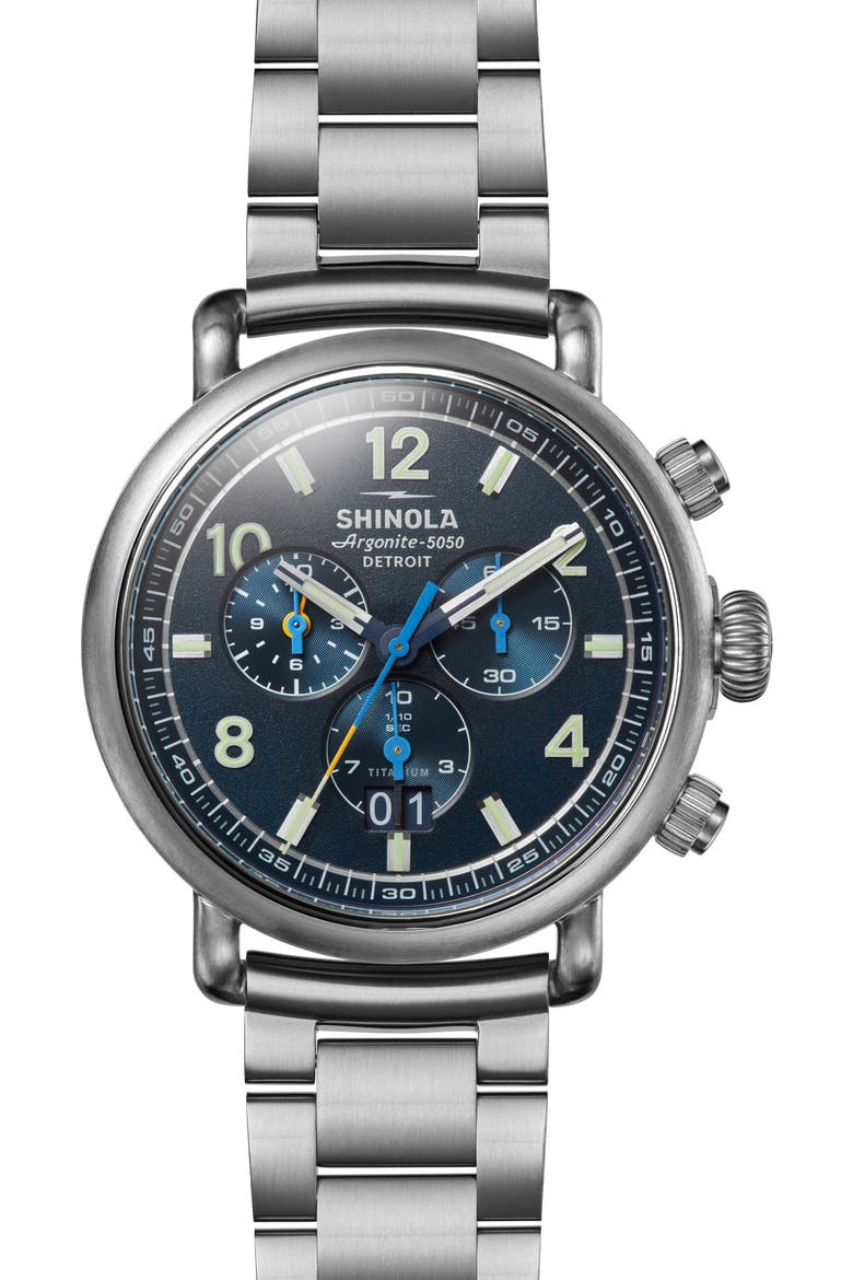 Runwell Chronograph West Wind Watch Gift Set, 42mm (Men) | Nordstrom