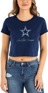 New Era Women's New Era Navy Dallas Cowboys Historic Champs T-Shirt