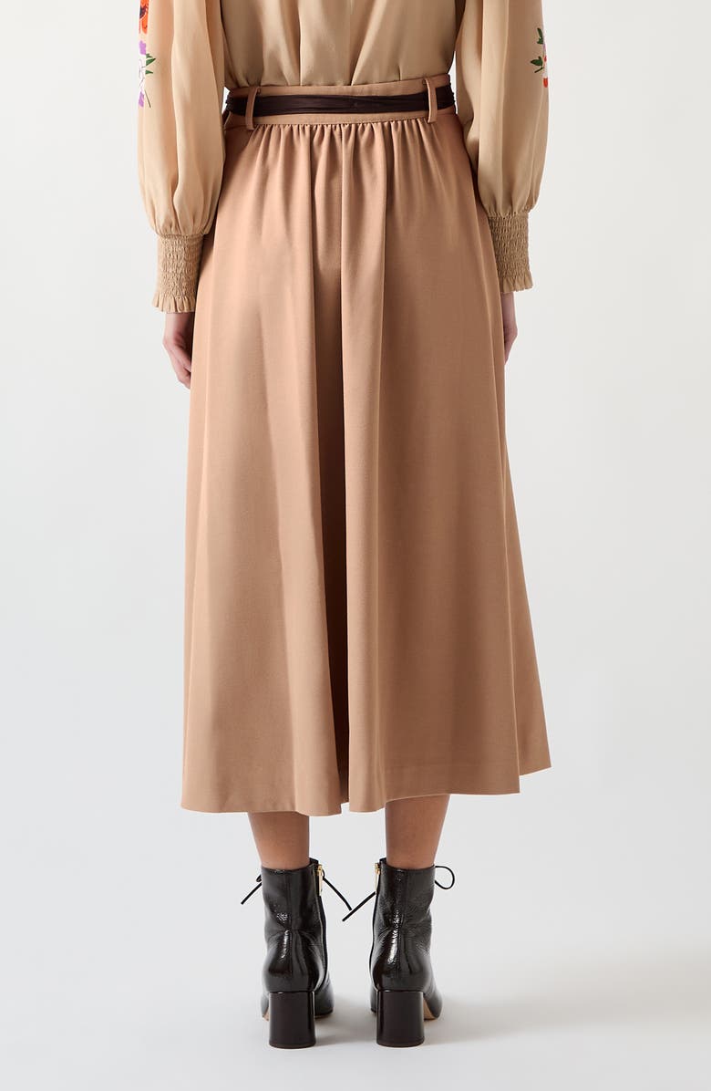 LK Bennett Joel Twill Skirt, Alternate, color,