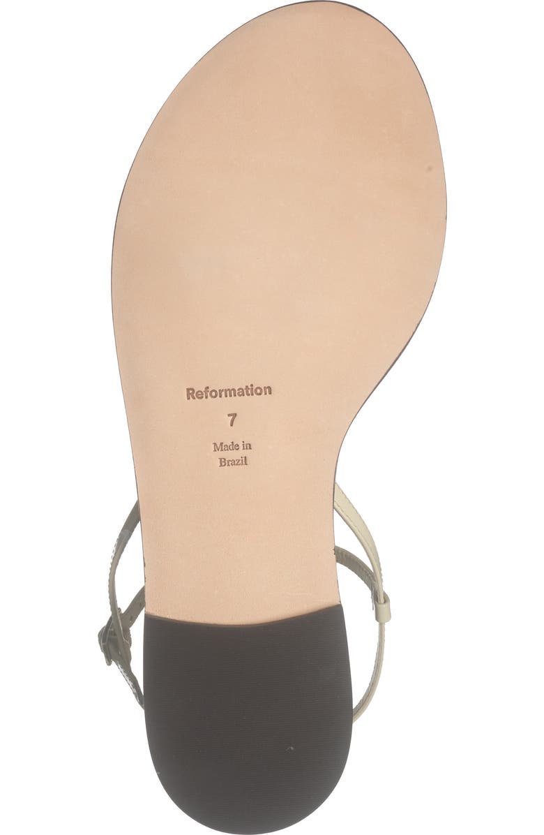 Reformation Cassidy Knot Sandal, Alternate, color,