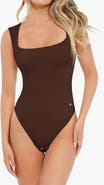 Popilush Shapewear Cloudsense Sleeveless Square Neck Bodysuit