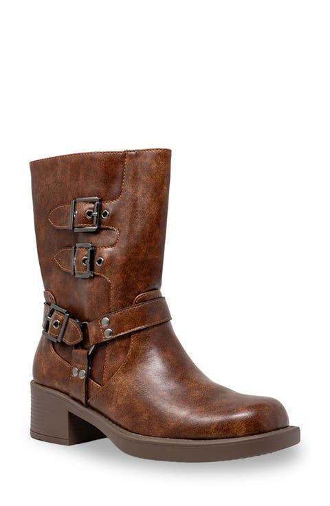Ashton Buckle Riding Boot (Women)