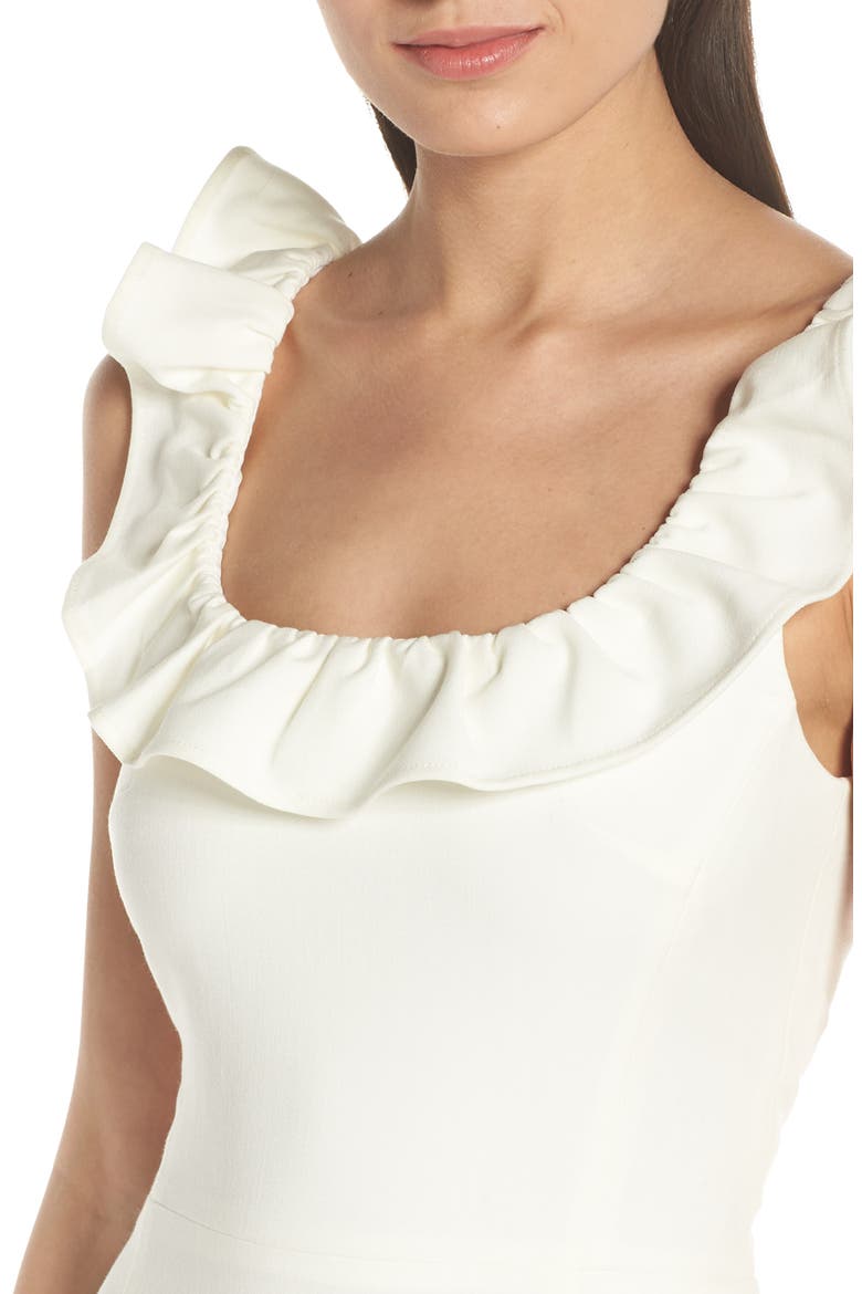 Whisper Ruffle Minidress, Alternate, color, SUMMER WHITE