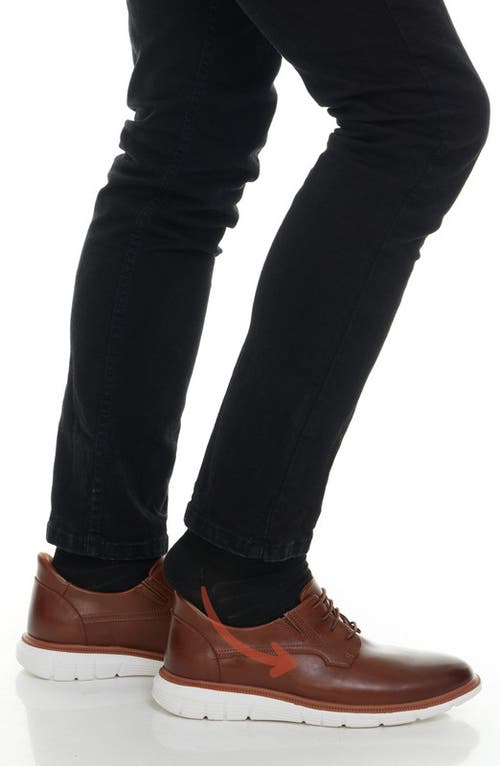 Marc Joseph New York Cloud Street Hands Free Technology Leather Plain Toe Casual Oxford In Brown