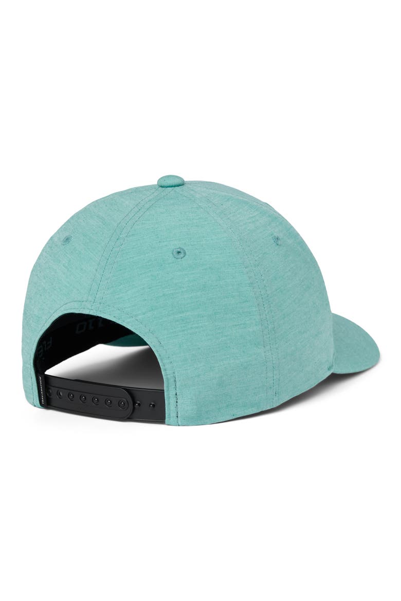 Beach Club Snapback Ball Cap, Alternate, color, HEATHER BRIGHT AQUA