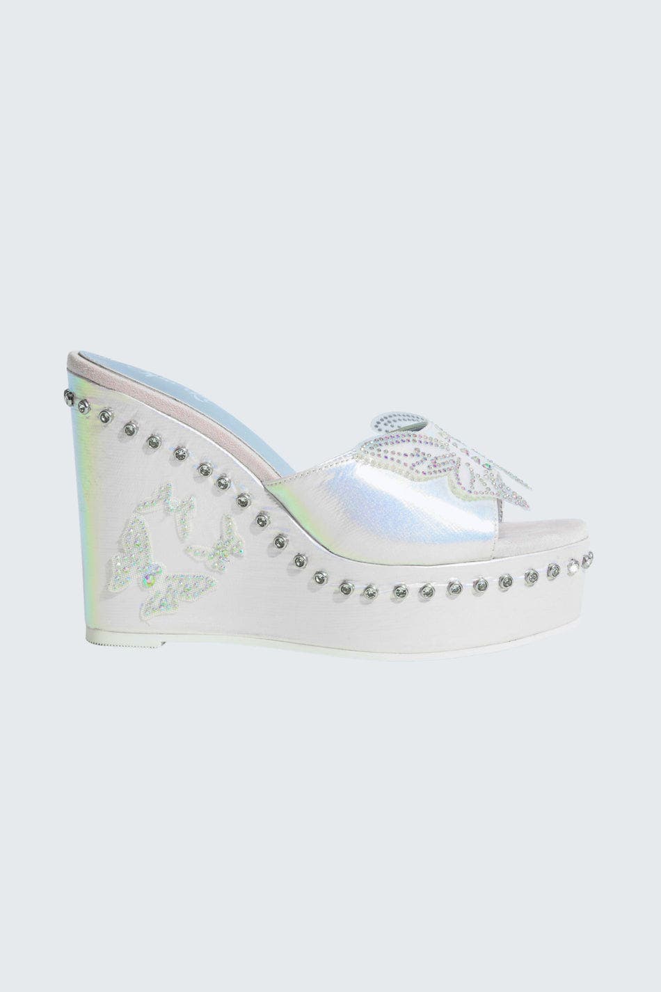 SPARKL BIANCA WEDGE, Alternate, color, White