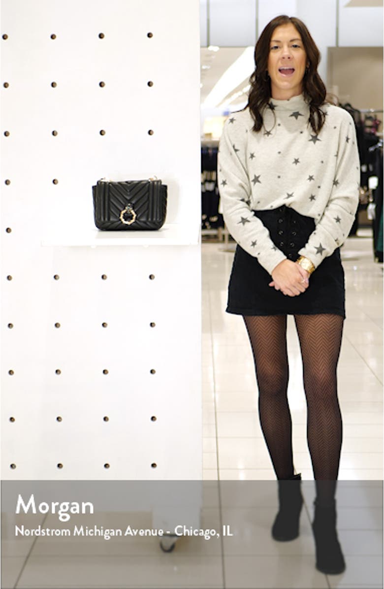 Carl Panther Faux Leather Shoulder Bag, sales video thumbnail