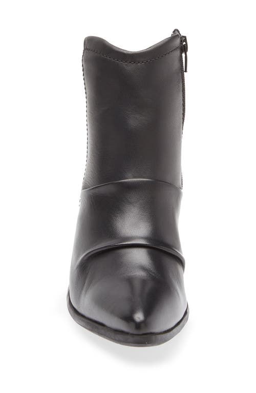 Chocolat Blu Lian Block Heel Bootie In Black
