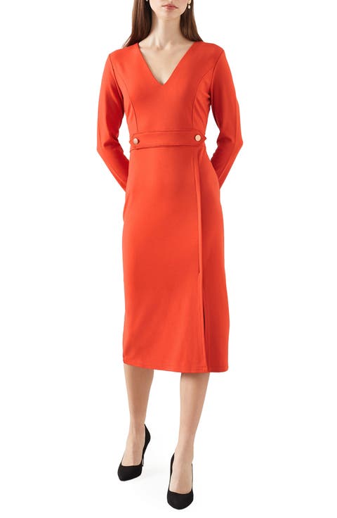 Sarah V-Neck Dress