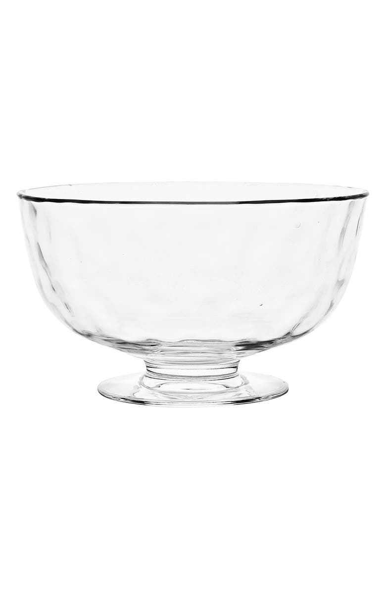 Juliska Puro Footed Glass Bowl, Main, color, Clear