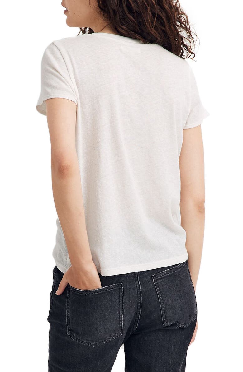 Madewell Je T'aime Graphic Lo-Fi Shrunken Tee, Alternate, color, 