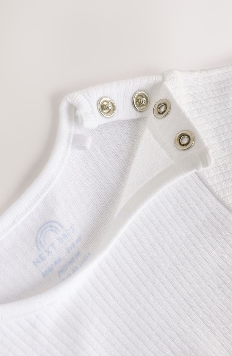 NEXT Flower Romper & Bodysuit Set, Alternate, color, Blue