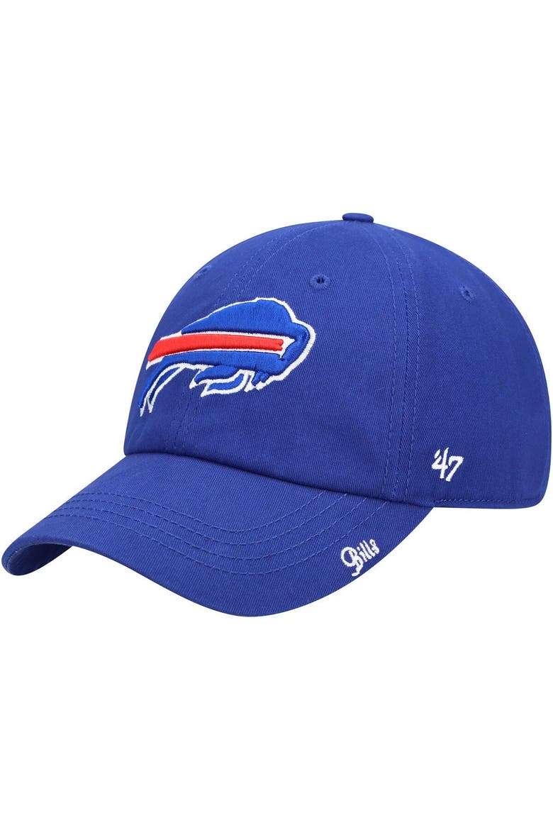 Women's '47 Royal Buffalo Bills Miata Clean Up Primary Adjustable Hat, Main, color, Royal