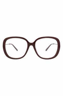 Chloé Novelty 56mm Round Optical Glasses