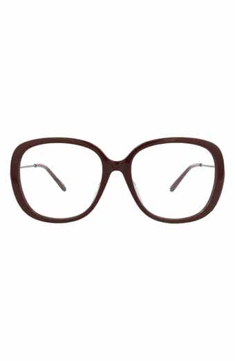 Chloé Novelty 56mm Round Optical Glasses