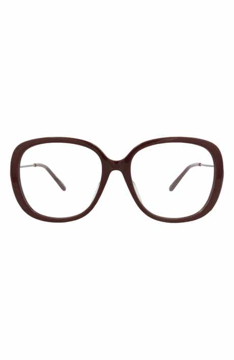 Chloé Novelty 56mm Round Optical Glasses