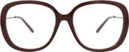 Chloé Novelty 56mm Round Optical Glasses