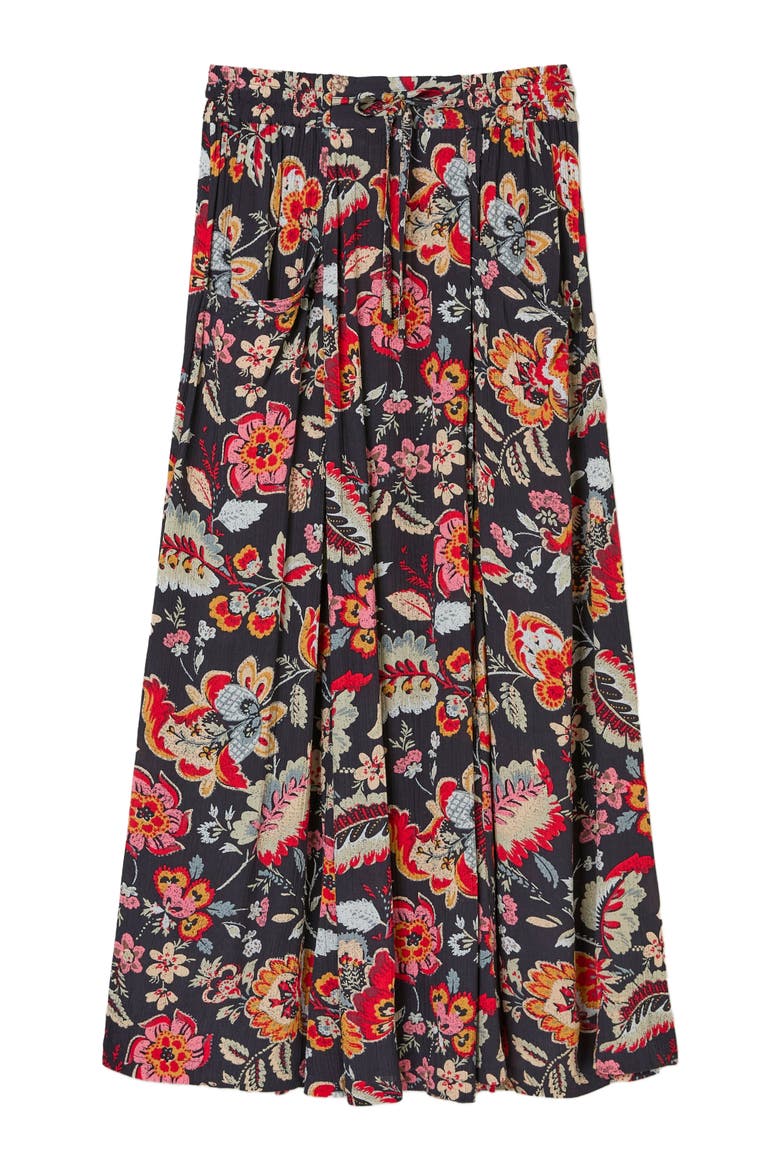 Plus Size Suki Midi Skirt, Alternate, color, Black