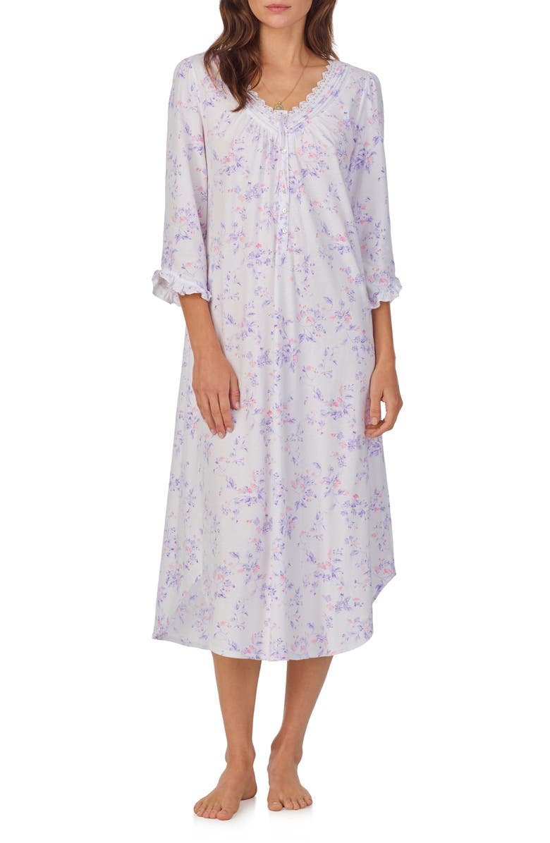 Eileen West Cotton Jersey Ballet Nightgown, Main, color, 