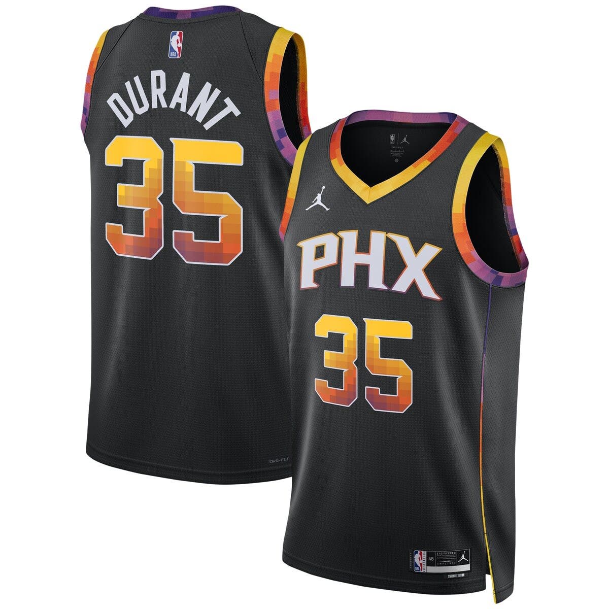 phoenix suns jordan jersey