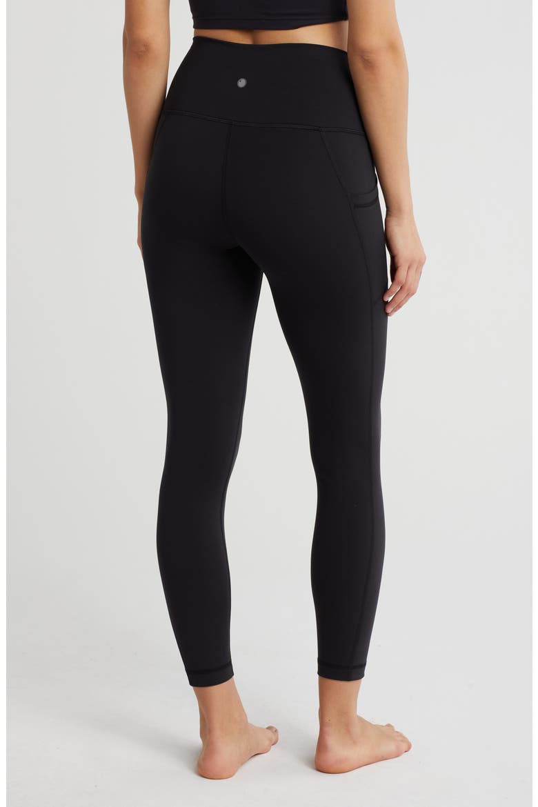 2-Pack Lux Everyday Elastic Free Waistband Leggings, Alternate, color, BLACK-BLACK