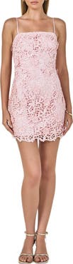 Endless Rose Sequin 3-D Floral Lace Minidress