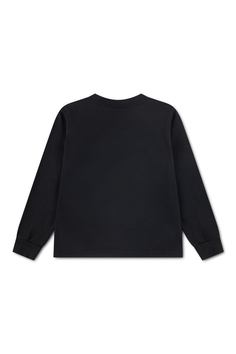 Kids' Multisport Graphic Long Sleeve T-Shirt, Alternate, color, BLACK