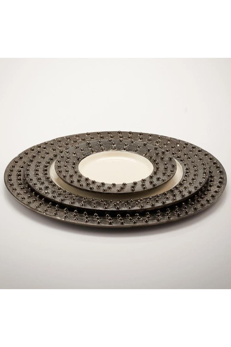 Djembe Plate, Alternate, color, Bronze