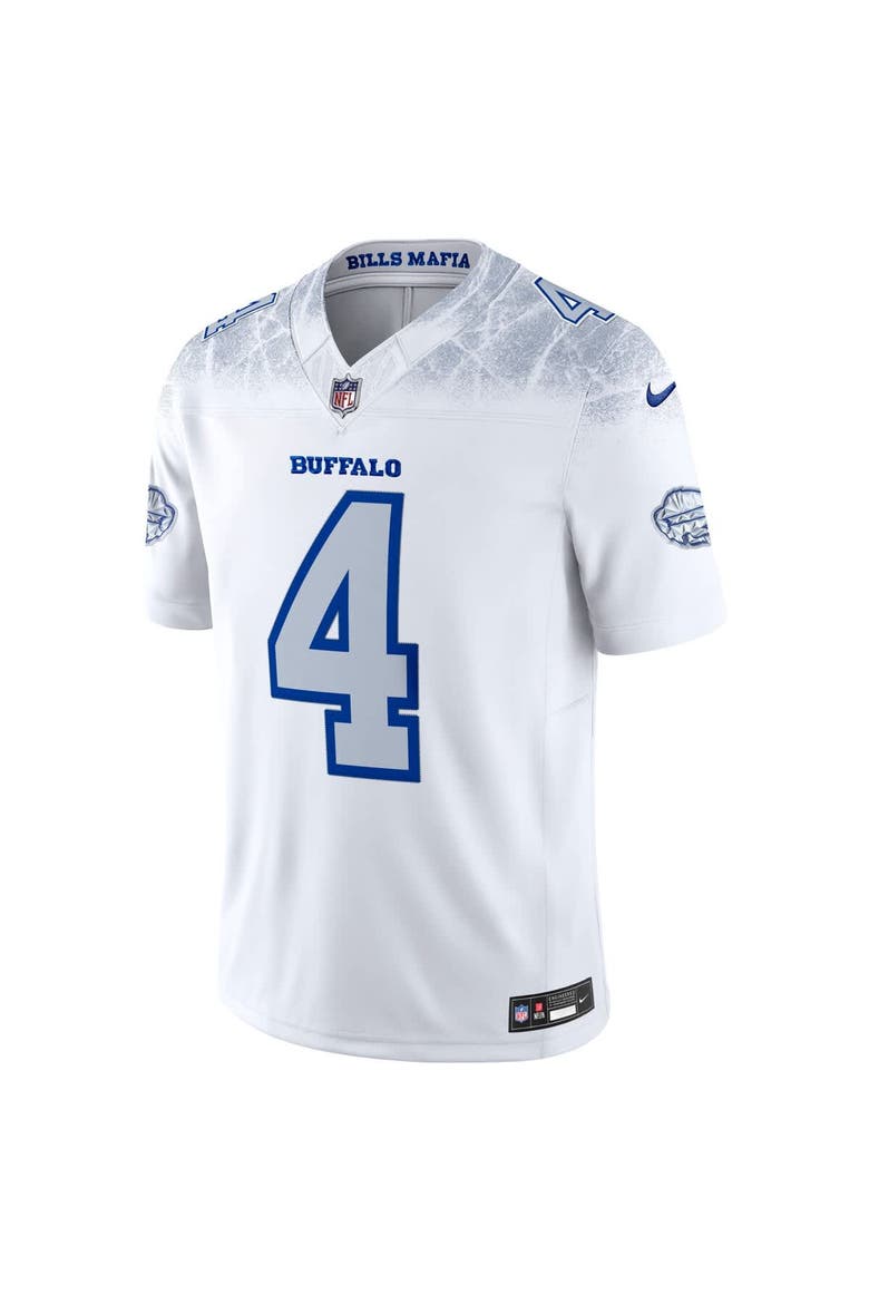 Men's Nike James Cook III White Buffalo Bills 2025 Rivalries Collection Limited Jersey, Alternate, color, White