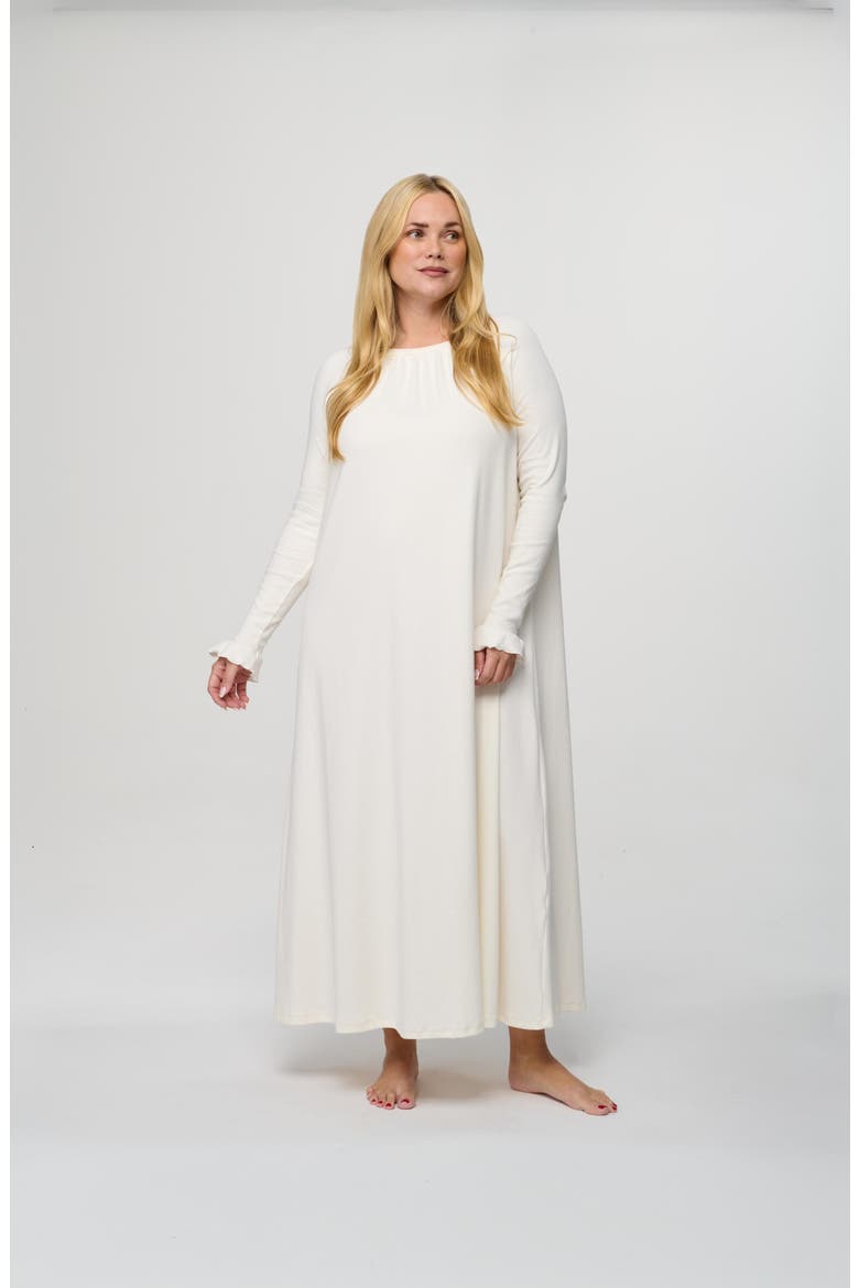 Ana Ribbed Dress, Alternate, color, White