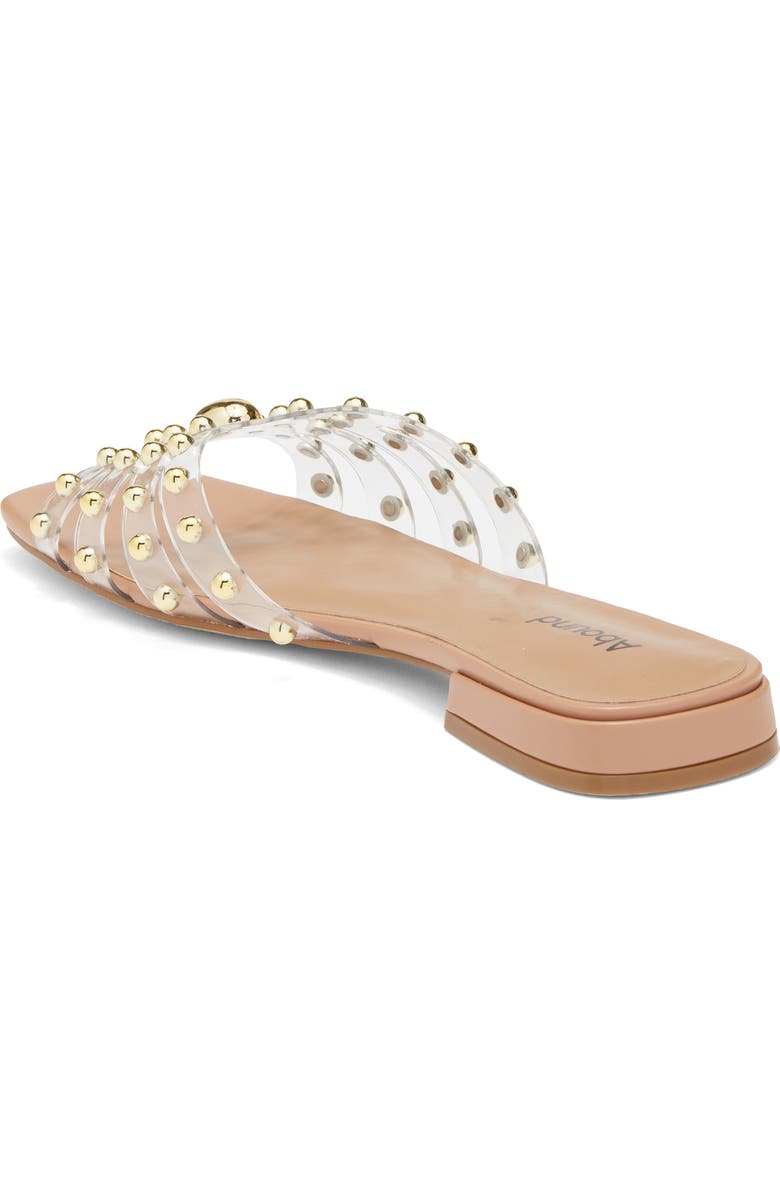 Abound Avianna Studded Slide Sandal, Alternate, color, Clear