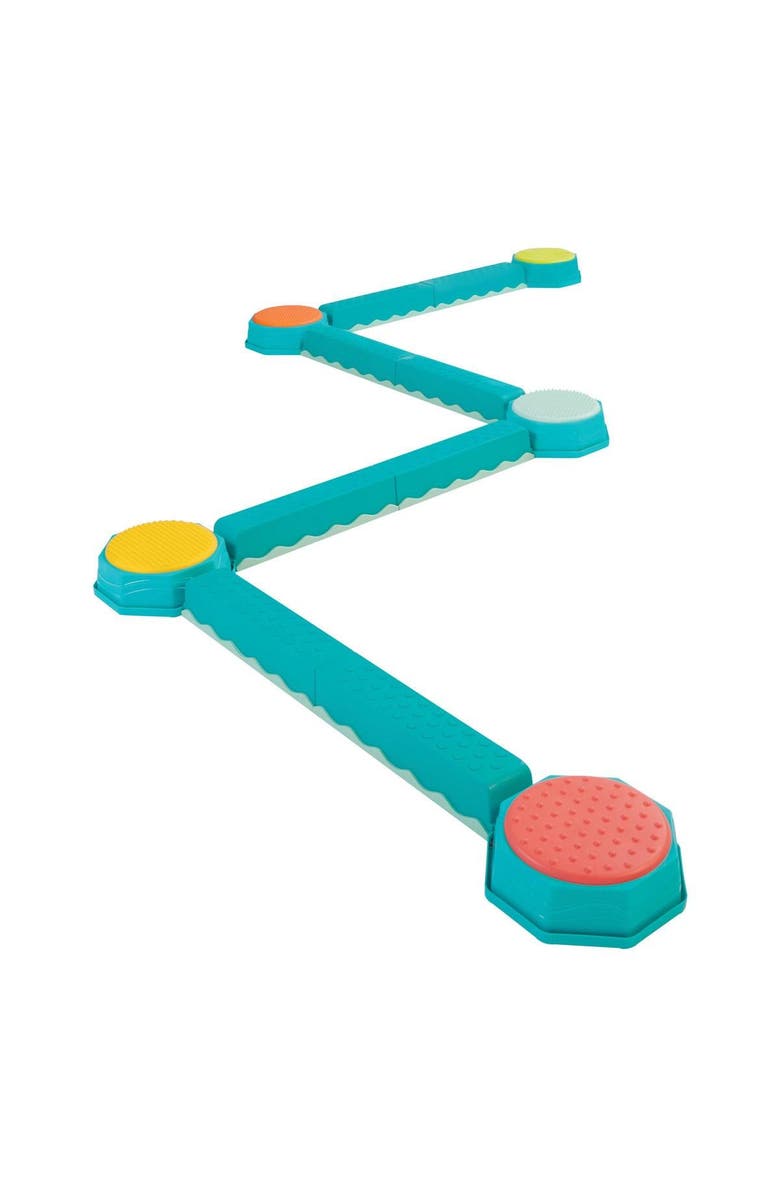 Battat Balancing Beams and Stepping Stones - 13 Pieces, Alternate, color, Multicolored