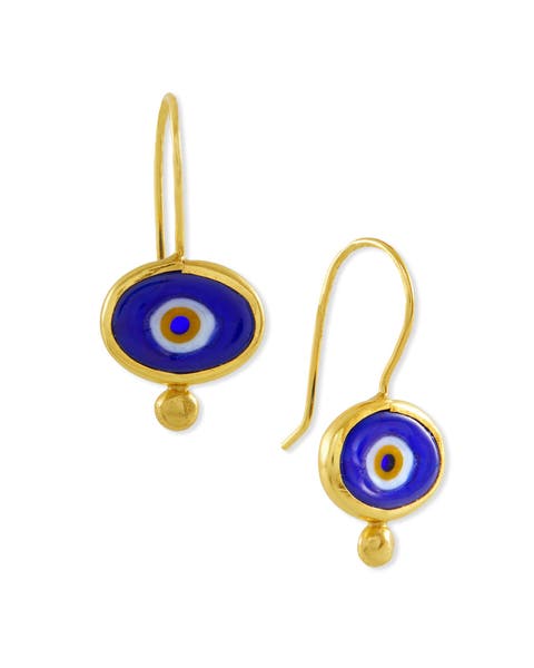 Alara Evil Eye Drop Earrings
