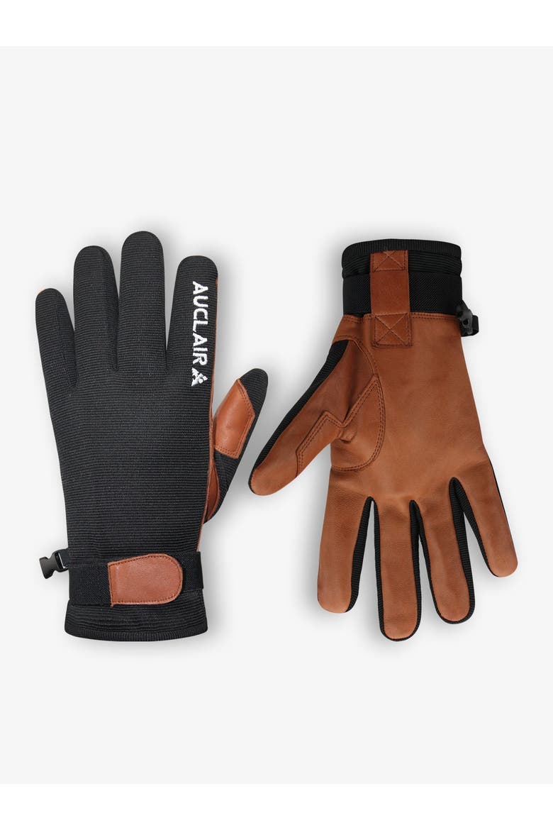 Skater Gloves - Women, Main, color, Black/Cognac