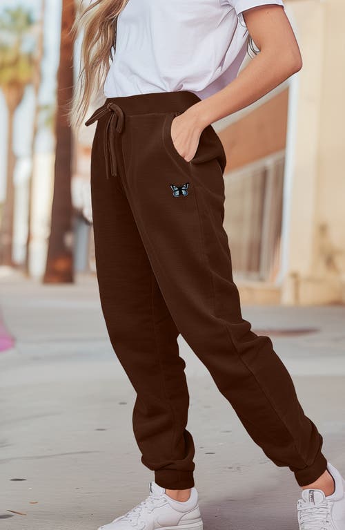 Dalix Womens Butterfly Midweight Fleece Jogger Pant