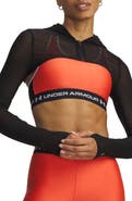 Under Armour Vanish Elite Mesh Full Zip Crop Hoodie