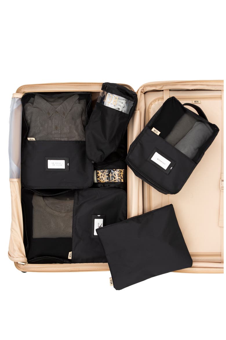The Packing Cubes (Nordstrom Exclusive), Alternate, color, BLACK