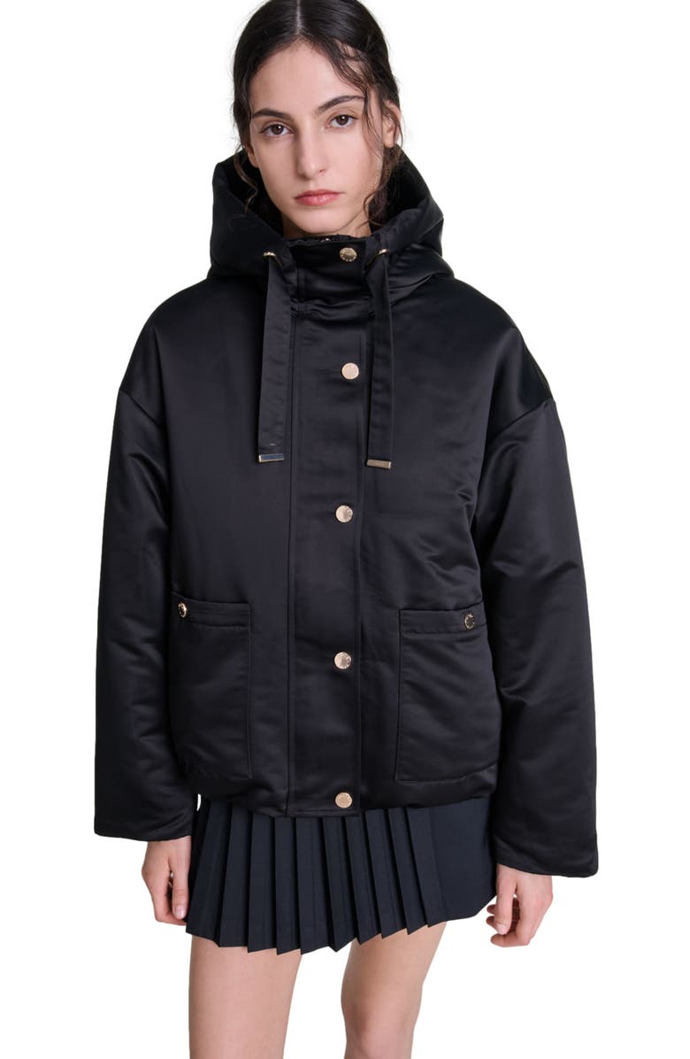 maje Padded jacket, Alternate, color, 
