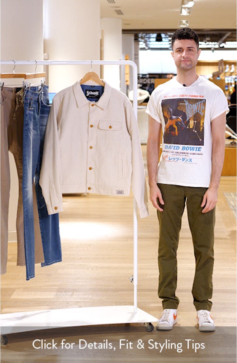 Cotton Corduroy Trucker Jacket, sales video thumbnail